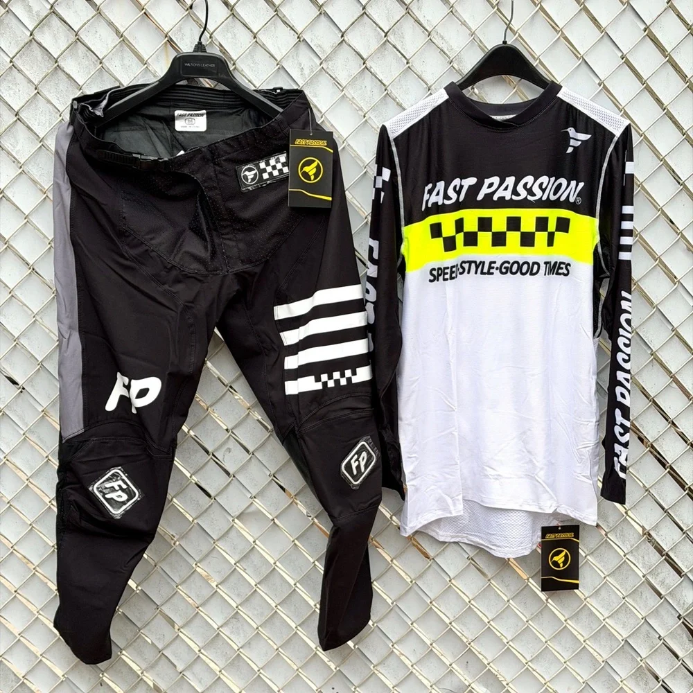 Motocross dirt bike suit uniform jerseys T-shirt and pants set